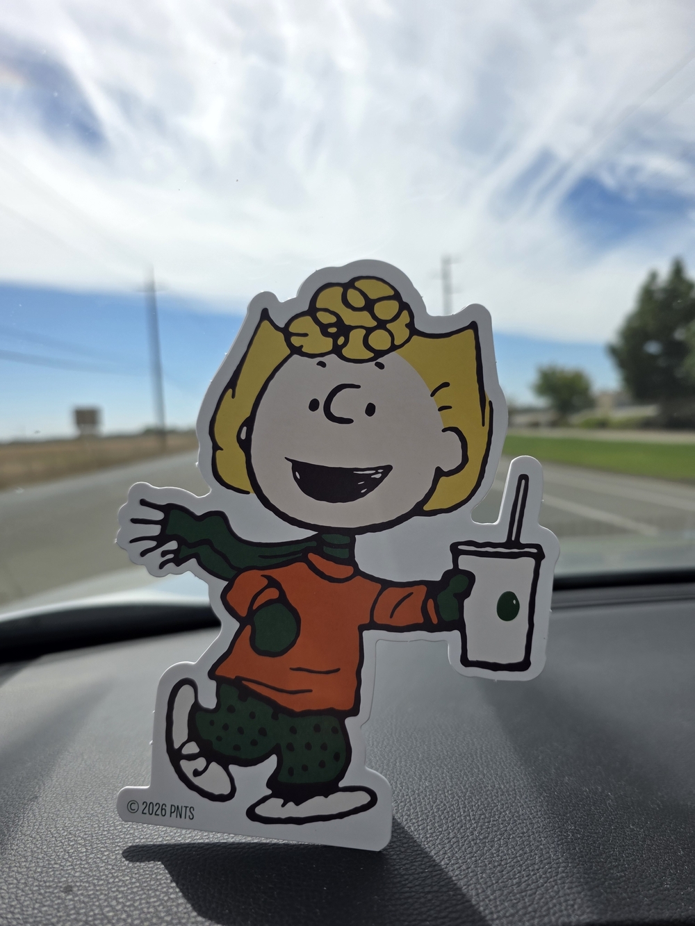 Starbucks X Peanuts Sign